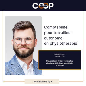 Comptabilité pour travailleur autonome en réadaptation